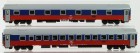 48011 LS Models Set of 2 Sleeping cars type WLABmee for International trains in new 2007 livery